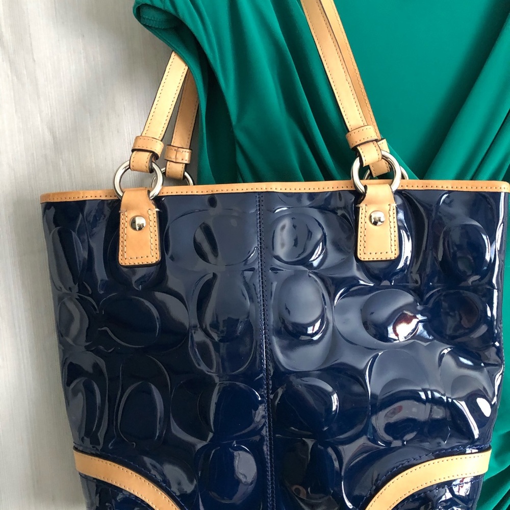 Coach Patent Leather Purse